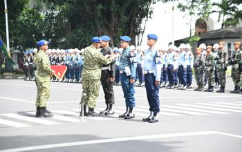 Upacara Gelar Operasi Gaktib dan Yustisi 2026 Digelar di Bandung