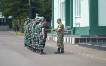 Wadan Kodiklatad Pimpin Apel Bersama, Tekankan Disiplin dan Kepatuhan Personel