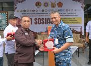 Dister AU dan Komunitas Lintas Agama Gelar Bakti Sosial Nyepi 1948 Saka di Lanud SIM