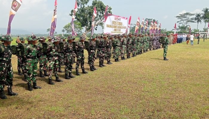 Perkuat Sinergi Membangun Desa, Perhutani KPH Banyumas Barat Hadiri Pembukaan TMMD Sengkuyung Tahap I 2026