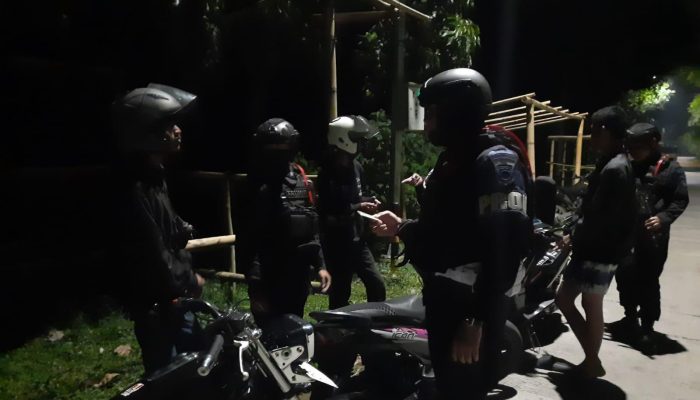 Brimob Batalyon A Pelopor Patroli Jatinangor dalam Operasi Pekat Lodaya 2026