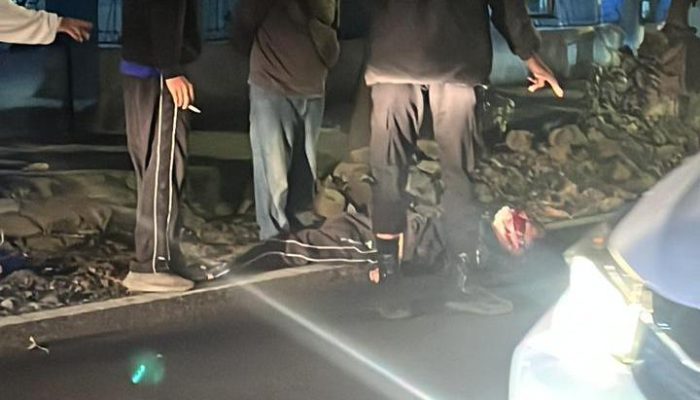 Pengendara Diduga Hilang Konsentrasi, Kecelakaan Tunggal di Jalan Rumah Sakit Tewaskan Satu Orang