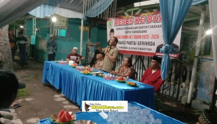 Apanudin, ST (Jalu) Gelar Reses Ke Dua Masa Sidang Pertama Tahun 2026