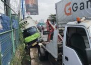 Truk Boks Oleng di Nagreg, Satu Pejalan Kaki Tewas