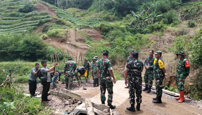Tim Wasev Monitoring TMMD Ke-127 Kodim 0624/ Kabupaten Bandung