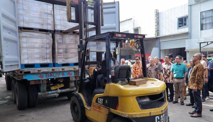 Pilar Lepas Ekspor Perdana Bumbu Masak PT Niaga Citra Mandiri ke Arab Saudi