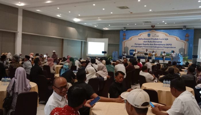 Bjb Pangandaran Refreshment Produk dan Buka Bersama Dengan Kepala dan Bendahara SKPD