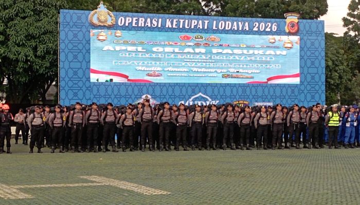 161 Ribu Personel Diterjunkan dalam Operasi Ketupat Lodaya 2026 di Jawa Barat