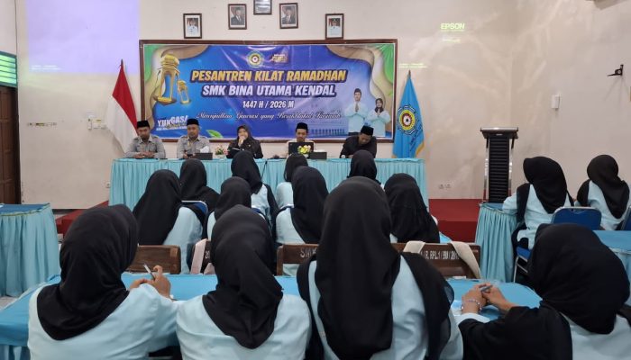 SMK Bina Utama Kendal Tingkatkan Keimanan dan Ketakwaan Pada Momentum Bulan Ramadhan