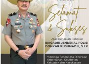 Dansat Brimob Polda Jabar Donyar Kusumadji Naik Pangkat Jadi Brigjen Pol