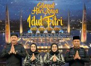 Dansat Brimob Polda Jabar dan Bhayangkari Sampaikan Ucapan Selamat Idul Fitri 1447 H