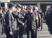 Satbrimob Polda Jabar Gelar Apel Gabungan, Apresiasi Keberhasilan Pengamanan Idul Fitri
