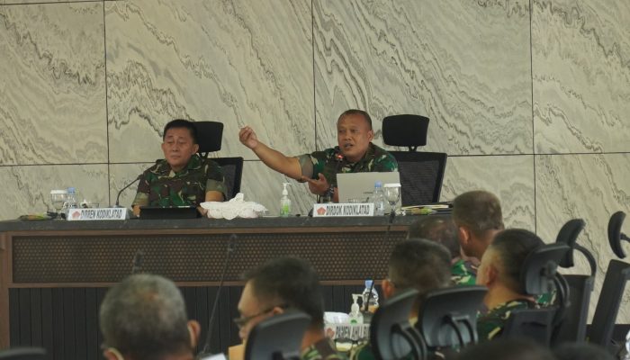 Kodiklatad Gelar Uji Naskah I Validasi Organisasi dan Penyusunan Puslatbangsispur 2026