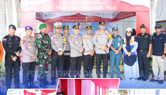 Kapolda Kaltara dan Dansat Brimob Pantau Kesiapan Angkutan Speedboat Idul Fitri 1447 H