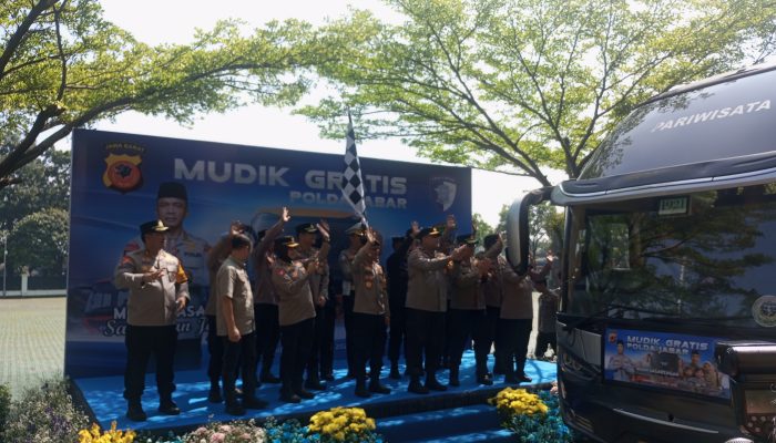 Wakapolda Jabar Lepas Peserta Mudik Gratis 2026