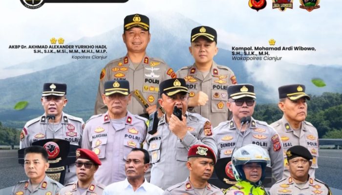 Sinergi TNI, Polri, dan Masyarakat, Arus Mudik Cianjur Aman dan Tertib