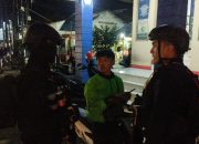 Brimob Jabar Patroli Malam di Purwakarta, Jaga Kamtibmas Akhir Pekan