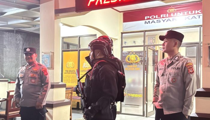 Brimob Jabar Patroli Malam di Bandung Timur, Antisipasi Gangguan Kamtibmas