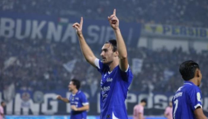 PERSIB Lebaran di Puncak Usai Bungkam Persik Kediri 3-0