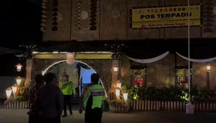 Pos Terpadu Cikopo Polres Purwakarta Hadirkan Nuansa Budaya Sunda untuk Pemudik