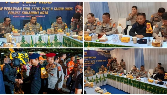 Sinergi PRC Brimob dan Polres Sukabumi Kota, Pengamanan Ops Ketupat Lodaya 2026 Kondusif