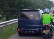 Gerak Cepat, Kasat Lantas Polres Subang turun Langsung “Step Mobil” Pakai Motor di Tol Cipali!