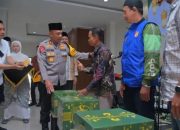 Polda Jabar Gelar Silaturahmi Idul Fitri dan Aksi Sosial untuk Ojol, Petani, dan KPJ