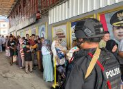 Brimob Polda Jabar Gelar Patroli Humanis di Kuningan, Amankan Wisatawan Saat Idul Fitri