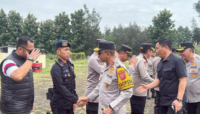 Kapolda Jabar Tinjau Pos Cikopo, PRC Brimob Siaga Amankan Arus Lebaran