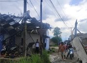 Puting Beliung Terjang Mekarsari Pacet Kabupaten Bandung, Rumah Warga Rusak