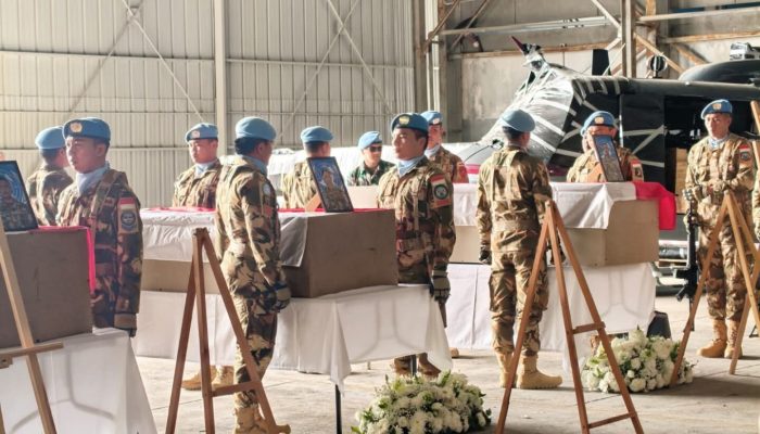 Pemerintah RI Pastikan Pemulangan Tiga Prajurit TNI Gugur di Lebanon Berlangsung Aman
