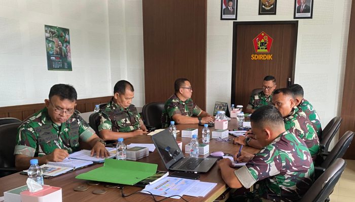 Dirdik Tekankan Sinkronisasi Kebijakan dan Operasional dalam Peninjauan Kurikulum di Kodiklatad