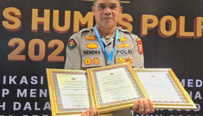 Kabid Humas Polda Jabar Raih Tiga Penghargaan di Rakernis Humas Polri 2026
