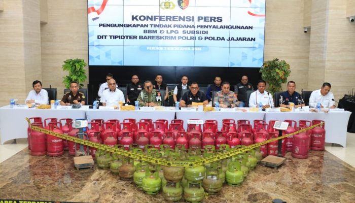 Polri Ungkap 330 Tersangka Penyalahgunaan BBM dan LPG Subsidi dalam 13 Hari