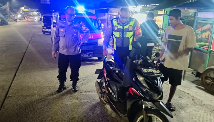 Polsek Cisauk Intensifkan Patroli Cipta Kondisi, Cegah Balap Liar dan Gangguan Kamtibmas