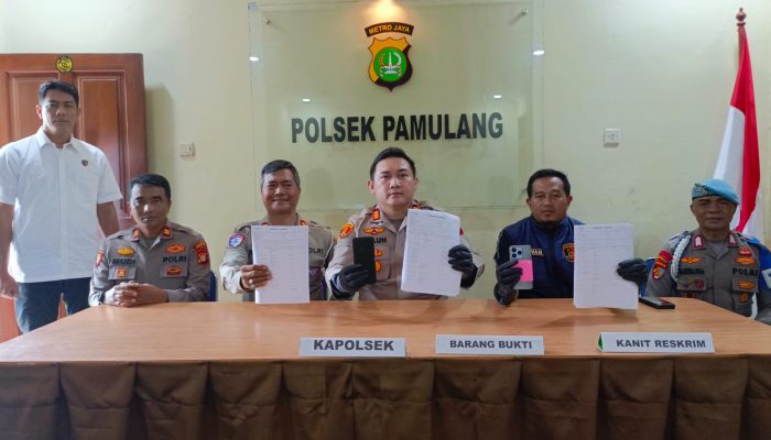 Polsek Pamulang Amankan Terduga Pelaku Penipuan Investasi Online Ilegal