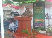 Warga Masyarakat Dua Desa’ Desa Gintung Cilejet dan Desa Lumpang Gelar Halal Bihalal 