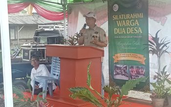 Warga Masyarakat Dua Desa’ Desa Gintung Cilejet dan Desa Lumpang Gelar Halal Bihalal 