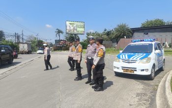 Patroli Skala Sedang Polsek Legok, Antisipasi Gangguan Kamtibmas di Sejumlah Titik Rawan