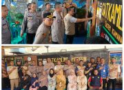 Penilaian Lomba Siskamling Tingkat Polres Metro Jakarta Selatan Berlangsung Kondusif di Kelurahan Gandaria Utara