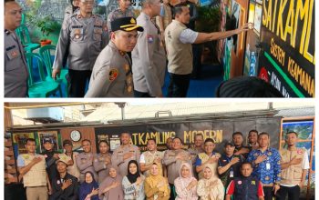 Penilaian Lomba Siskamling Tingkat Polres Metro Jakarta Selatan Berlangsung Kondusif di Kelurahan Gandaria Utara