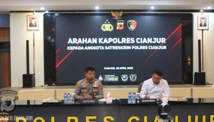 Penguatan Internal, Kapolres Cianjur Minta Satreskrim Lebih Responsif dan Akuntabel