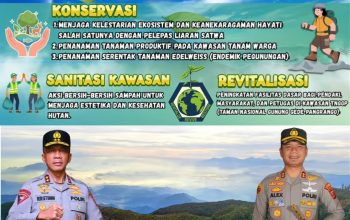 Kapolda Jabar Ajak Jaga Alam, Gunung Gede Jadi Fokus Aksi Pelestarian