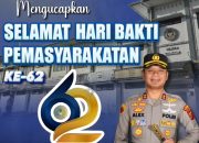 Polres Cianjur Ucapkan Selamat Hari Bakti Pemasyarakatan ke-62, Apresiasi Dedikasi Petugas