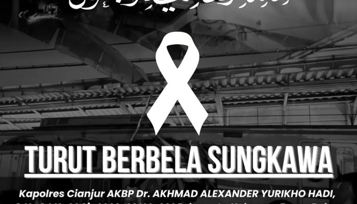 Kapolres Cianjur Sampaikan Duka Cita atas Insiden Kecelakaan Kereta di Bekasi