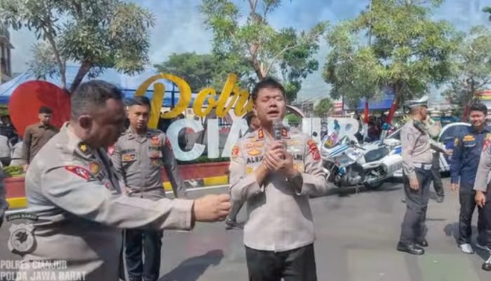 Gladi Bersih Bakti Kapolda Jabar, Kapolres Cianjur Pastikan Kesiapan Maksimal