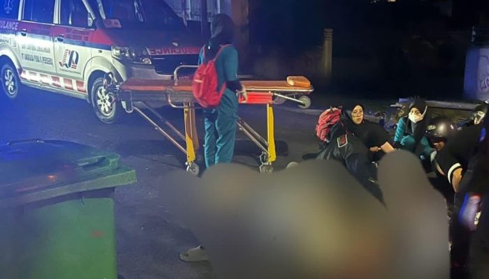 Dua Pemotor Tewas Tabrak Truk Parkir di Jalan Dr. Setiabudi Bandung