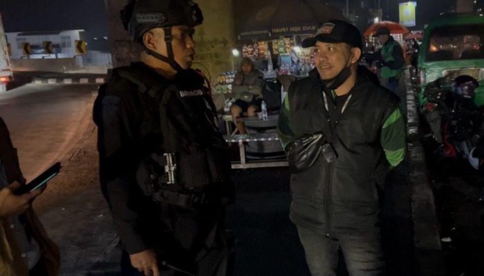 Patroli Malam Hingga Dini Hari, Brimob Jabar Pastikan Situasi Bandung Tetap Kondusif