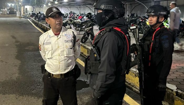 Brimob Jabar Gelar Patroli Malam, Pastikan Keamanan Wilayah Sumedang Terjaga