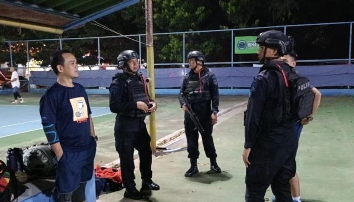 Brimob Jabar Gelar Patroli Malam di Cirebon, Situasi Kamtibmas Kondusif